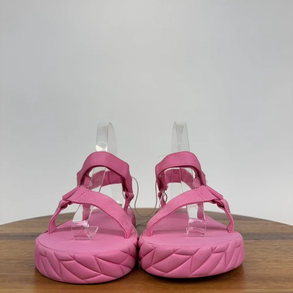 New Big Kids Dolce Vita Zaidey Platform Comfort Pink Sandals‎ Size 3 Y